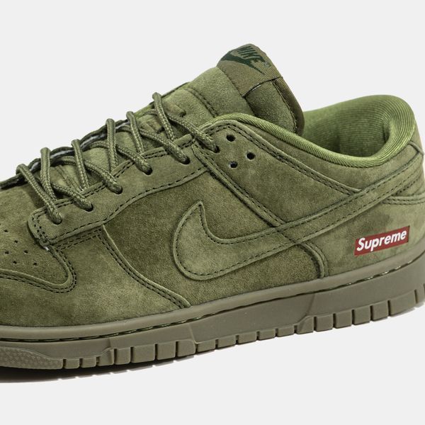 Nike SB Dunk Low x Supreme Khaki ALL23708 фото
