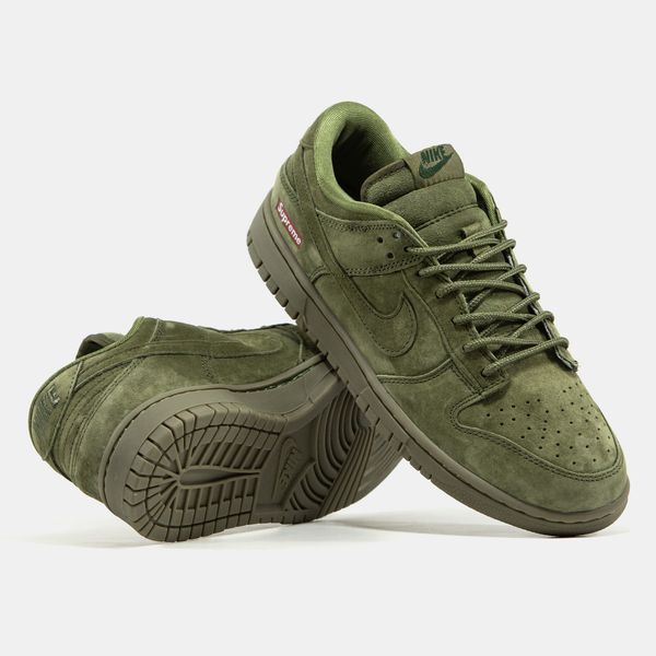 Nike SB Dunk Low x Supreme Khaki ALL23708 фото