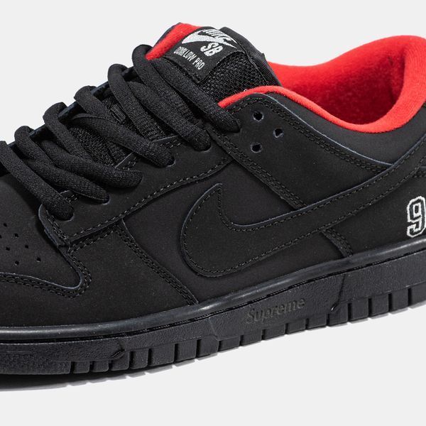Nike SB Dunk x Supreme Black ALL21617 фото