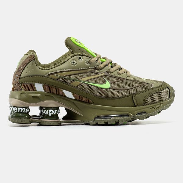 Nike Shox Ride 2 SP x Supreme Green Brown ALL15630 фото