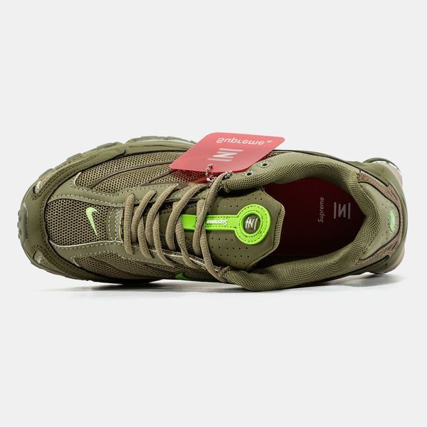 Nike Shox Ride 2 SP x Supreme Green Brown ALL15630 фото
