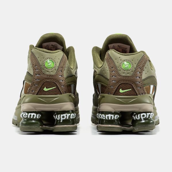 Nike Shox Ride 2 SP x Supreme Green Brown ALL15630 фото
