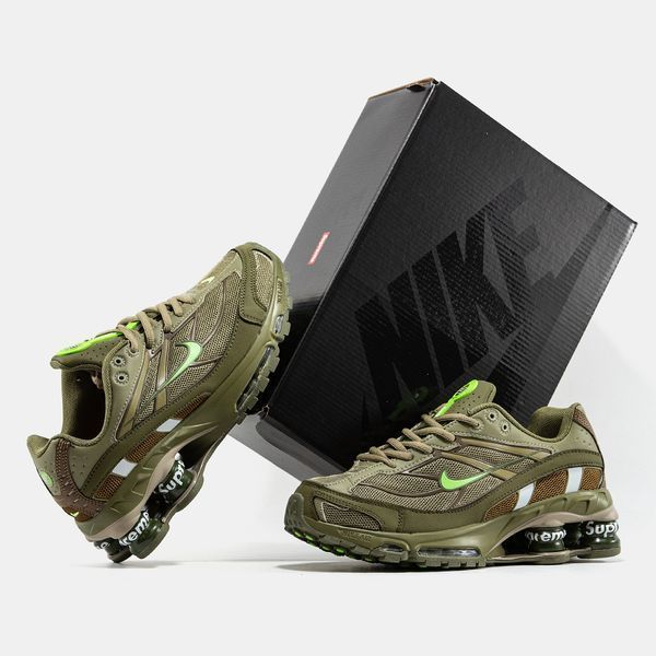 Nike Shox Ride 2 SP x Supreme Green Brown ALL15630 фото