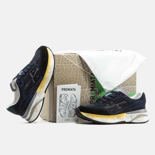 Premiata Moerun Blue Black ALL23543 фото