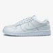 Nike Dunk Low Full White ALL07879 фото 1