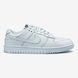 Nike Dunk Low Full White ALL07879 фото 6