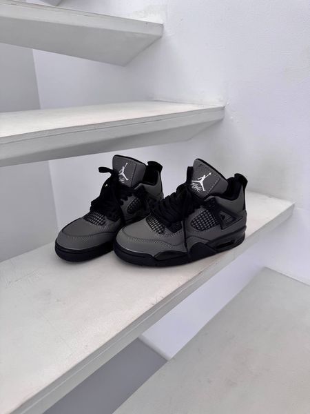 Air Jordan 4 x Cactus Jack Grey Black ALL10554 фото
