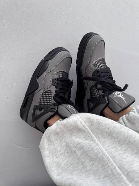 Air Jordan 4 x Cactus Jack Grey Black ALL10554 фото
