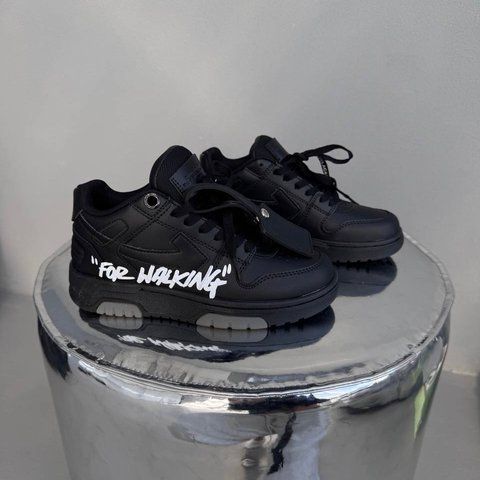 OFF-WHITE Out Of Office For Walking Black ALL22887 фото