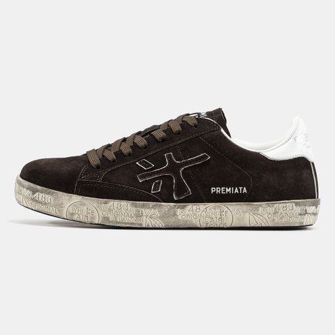 Premiata Steven Brown White ALL23531 фото