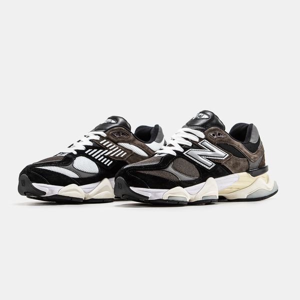 New Balance 9060 Black White Brown ALL10842 фото