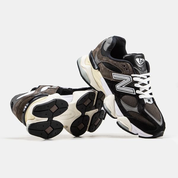 New Balance 9060 Black White Brown ALL10842 фото
