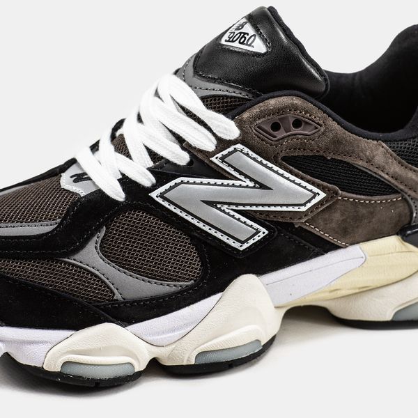 New Balance 9060 Black White Brown ALL10842 фото