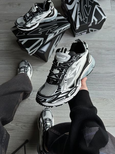 Off-White Be Right Back Grey Black ALL24677 фото