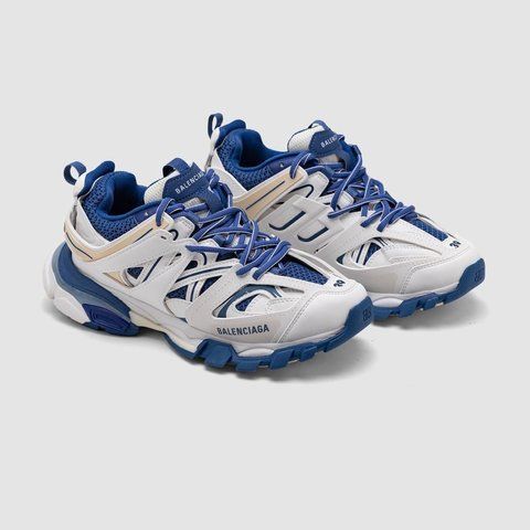 Balenciaga Track Worn Out White Blue ALL18803 фото