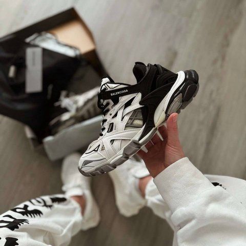 Balenciaga Track 2 Black White ALL15930 фото