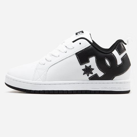 DC Shoes Court Graffik White Black ALL16307 фото