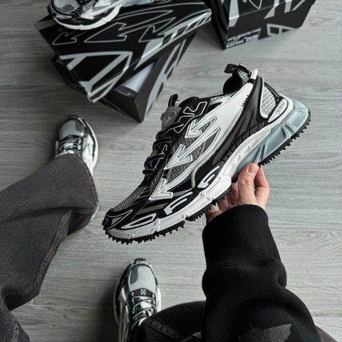 Off-White Be Right Back Grey Black ALL24677 фото