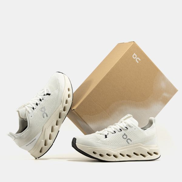 On Running Cloudsurfer White Beige ALL23980 фото