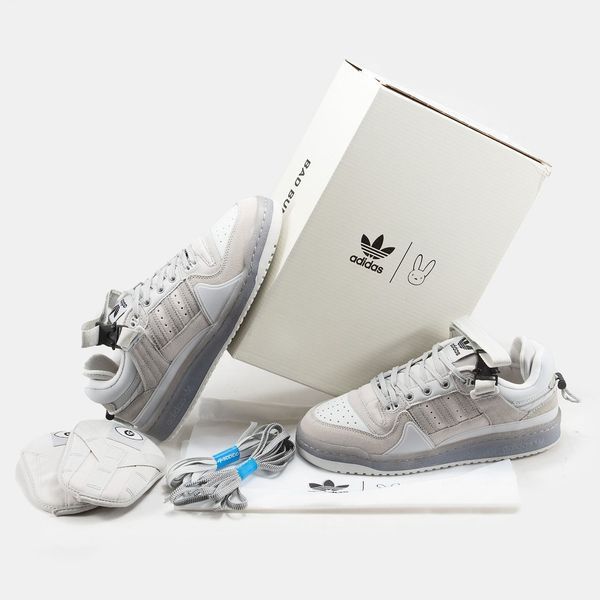 Bad Bunny x Adidas Forum Gray ALL10643 фото