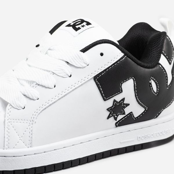 DC Shoes Court Graffik White Black ALL16307 фото