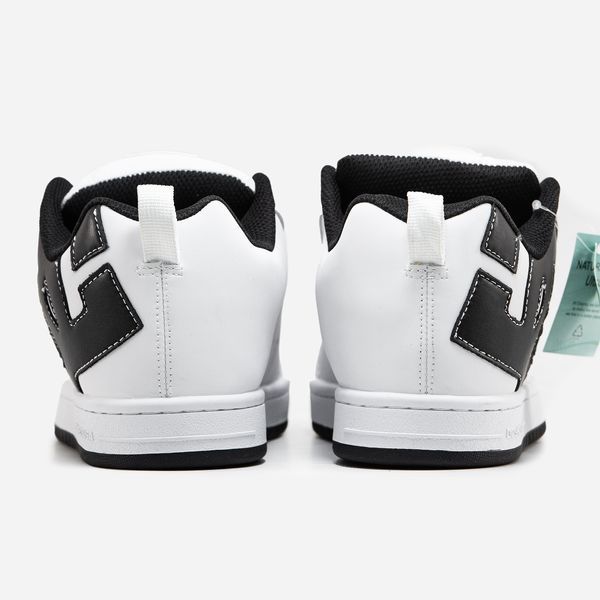 DC Shoes Court Graffik White Black ALL16307 фото