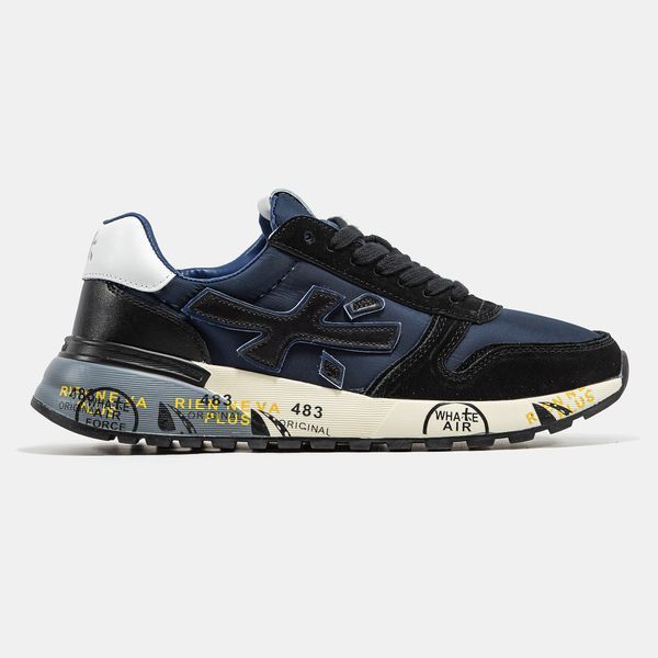 Premiata Mick Blue Black White ALL20724 фото