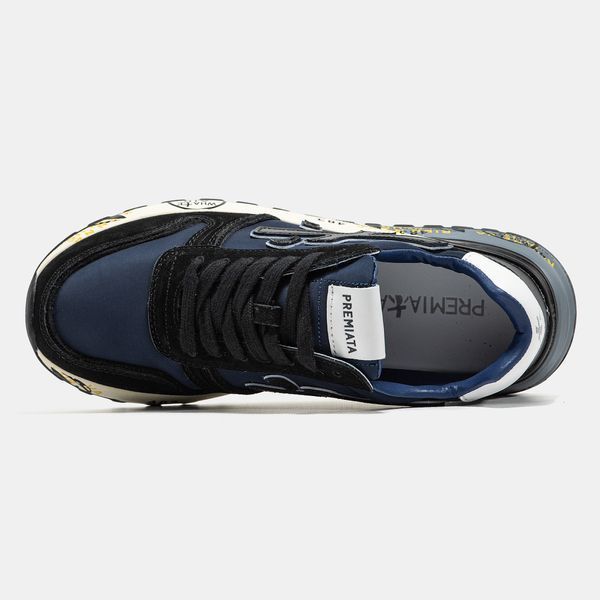 Premiata Mick Blue Black White ALL20724 фото