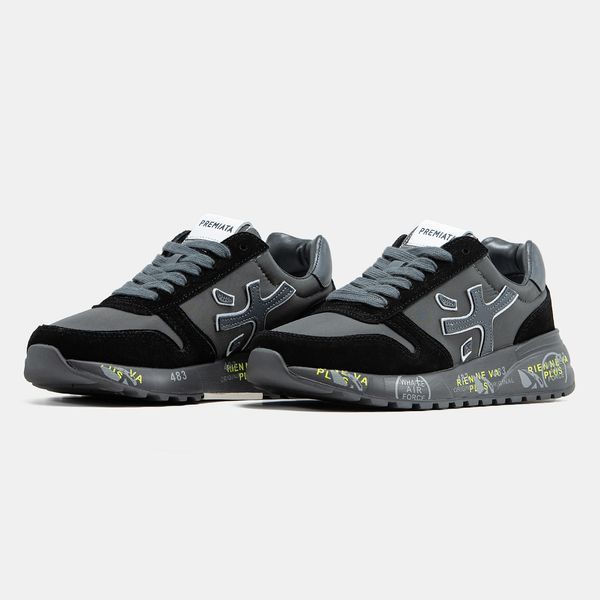Premiata Mick Grey Black ALL14507 фото
