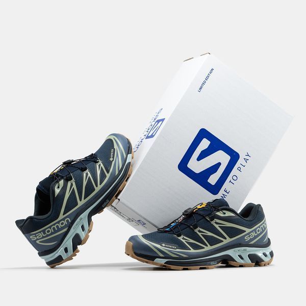 Salomon XT-6 Advanced Blue GORE-TEX ALL18297 фото