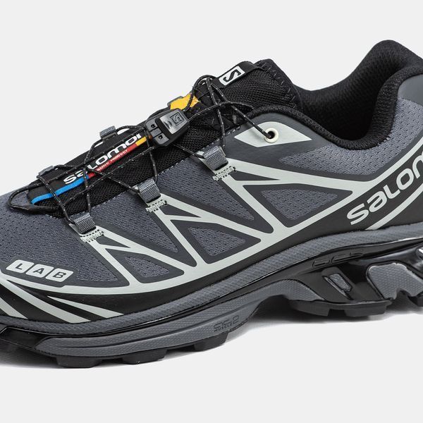 Salomon XT-6 Soft Ground Grey Black White ALL20034 фото