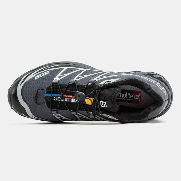 Salomon XT-6 Soft Ground Grey Black White ALL20034 фото