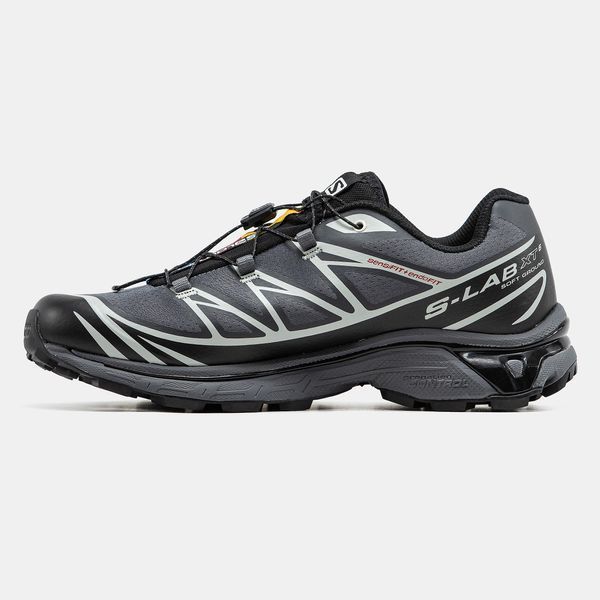 Salomon XT-6 Soft Ground Grey Black White ALL20034 фото