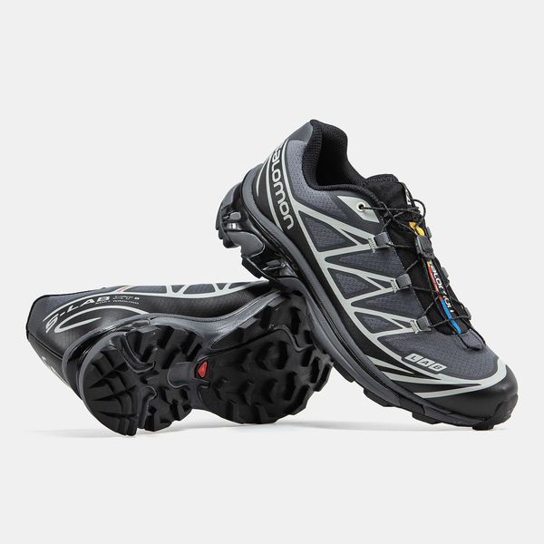 Salomon XT-6 Soft Ground Grey Black White ALL20034 фото