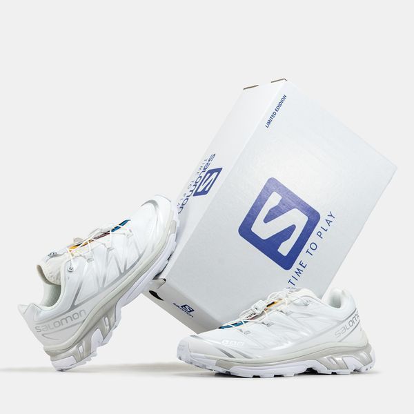 Salomon XT-6 Soft Ground White Silver ALL14924 фото