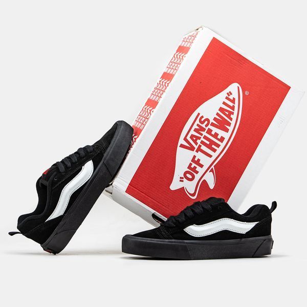 Vans Knu Skool Black White ALL14741 фото