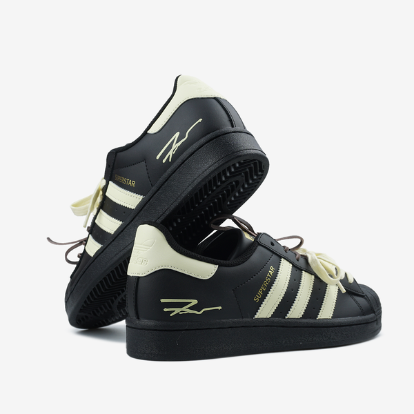 Adidas Superstar Black Yellow ALL19737 фото