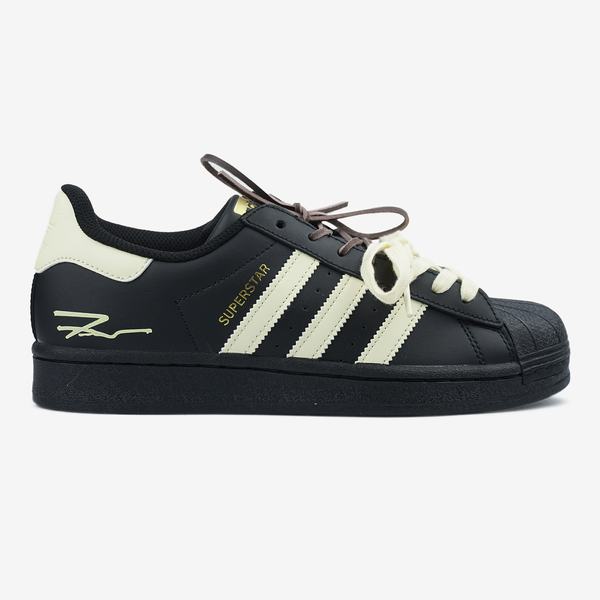 Adidas Superstar Black Yellow ALL19737 фото