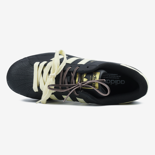 Adidas Superstar Black Yellow ALL19737 фото