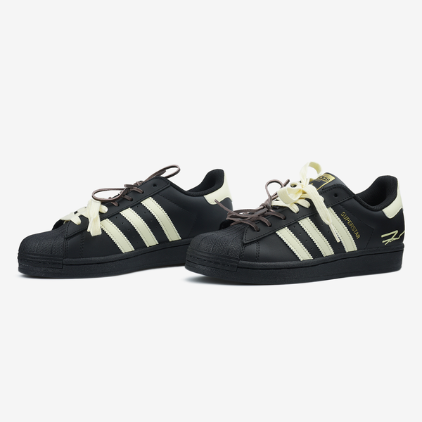Adidas Superstar Black Yellow ALL19737 фото