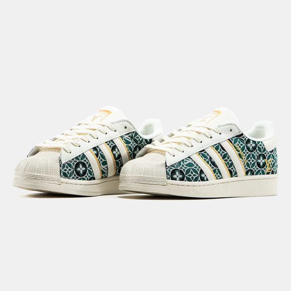 Adidas Superstar x Louis Vuitton Cream Green ALL23308 фото