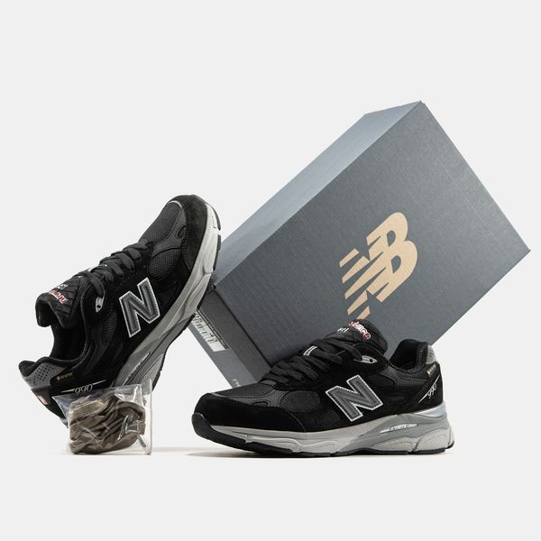 New Balance 990 Gore-Tex Thermo Black Grey ALL19012 фото