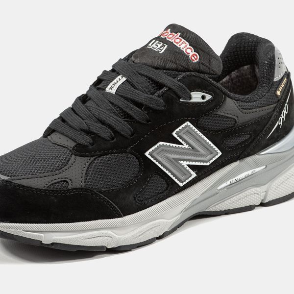 New Balance 990 Gore-Tex Thermo Black Grey ALL19012 фото