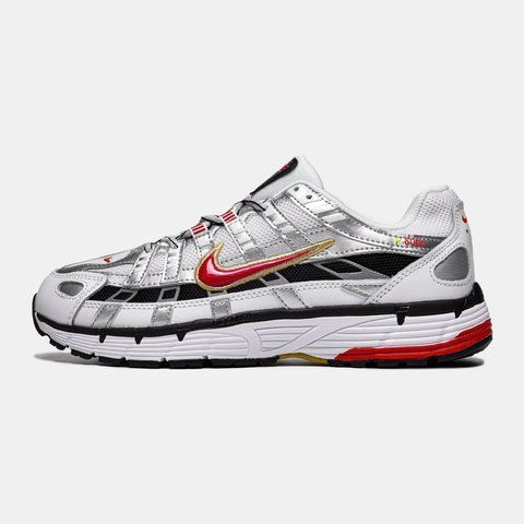 Nike P-6000 Platinum Varsity Red ALL15094 фото