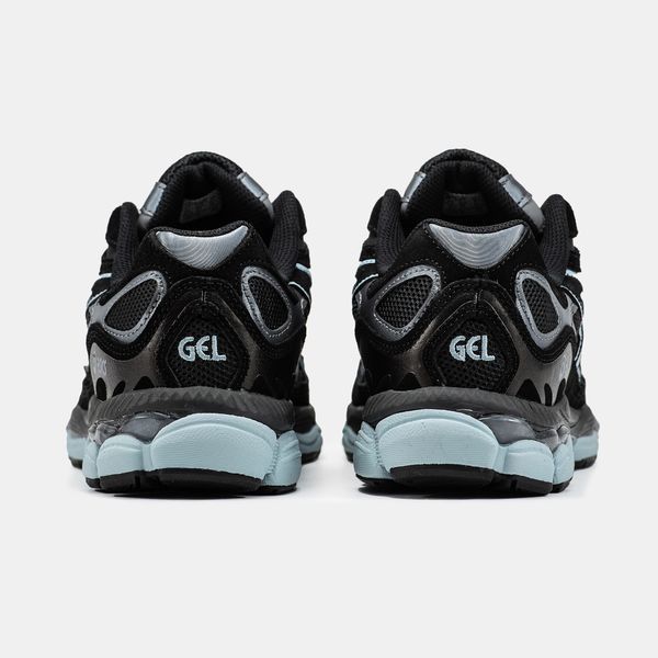 Asics Gel-NYC Black Grey Light Blue ALL19611 фото