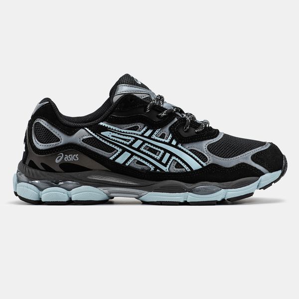 Asics Gel-NYC Black Grey Light Blue ALL19611 фото