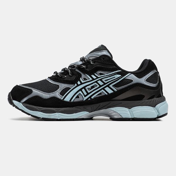 Asics Gel-NYC Black Grey Light Blue ALL19611 фото