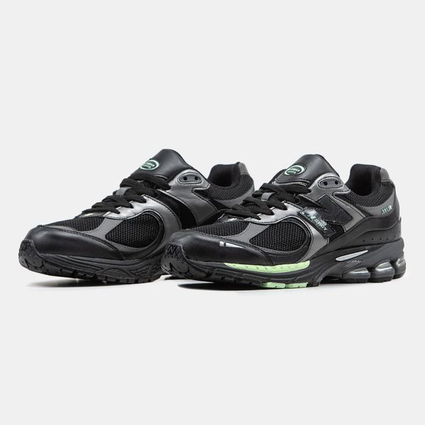 New Balance 2002R Black Silver Green ALL09450 фото