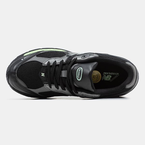 New Balance 2002R Black Silver Green ALL09450 фото