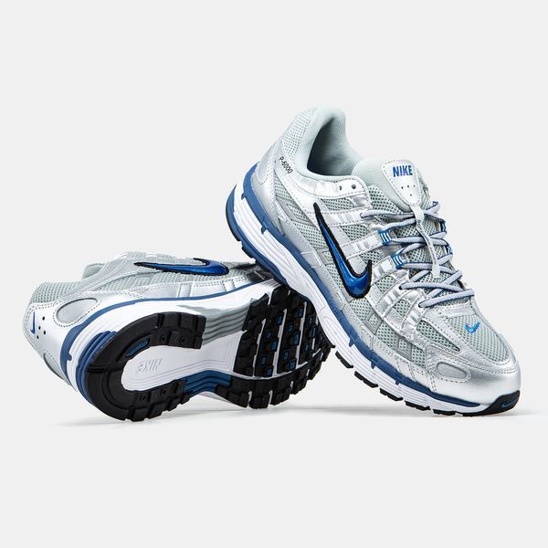 Nike P-6000 White Silver Blue ALL16486 фото